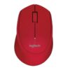 Mouse Logitech Wireless M280 Rojo