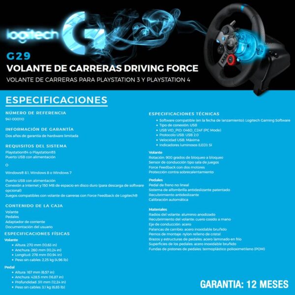 Volante Logitech G29