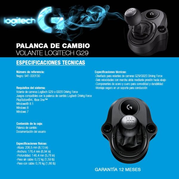 Palanca De Cambio Para Volante Logitech G29
