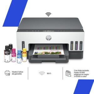 Impresora Multifuncion HP Smart Tank 720 Wifi Sistema Continuo Duplex