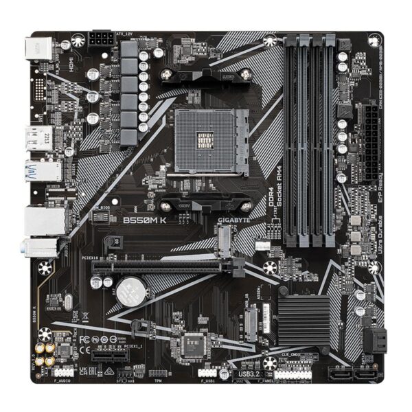 Mother Gigabyte B550M K Socket AM4