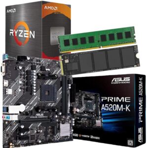 Combo Actualizacion PC Amd Ryzen 5 5600GT + Mother 8 Gb Ssd 1Tb