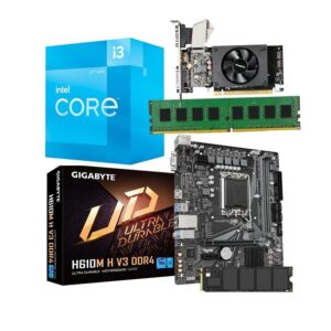 Combo Actualizacion PC Intel I3 12100F +RTX3050 + 8 Gb Ssd 240 Gb