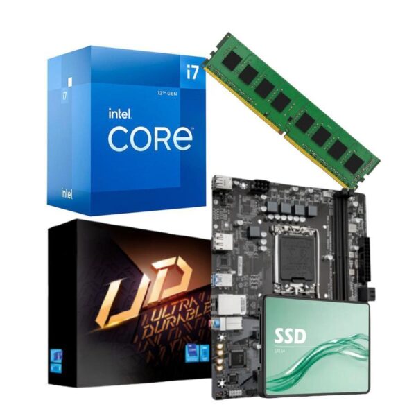 Combo Actualización Pc Intel I7-12700 + 16 Gb + Ssd 256 Gb