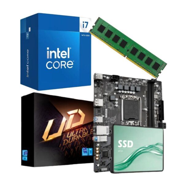 Combo Actualización Pc Intel I7 14700 16 Gb Ram Ssd 512 Gb