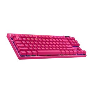 Teclado Inalámbrico Logitech Pro X Lightspeed Magenta