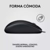 Mouse Logitech M110 Silent Negro Usb - Logitech