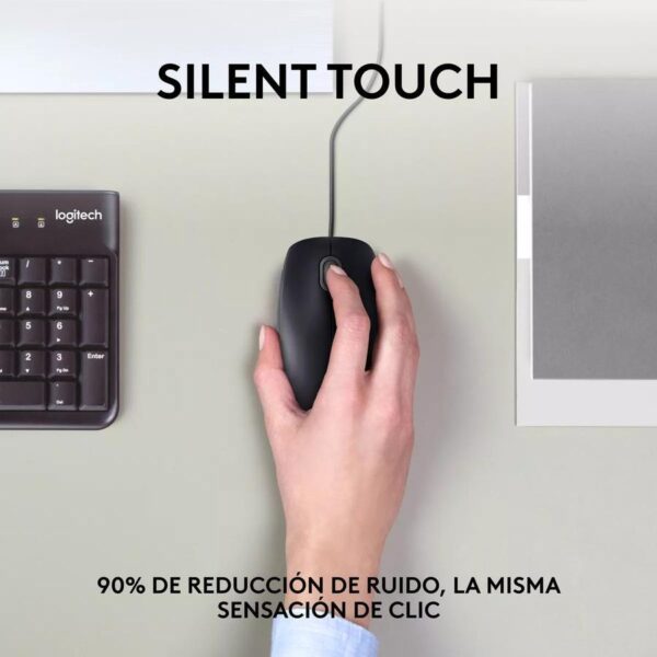 Mouse Logitech M110 Silent Negro Usb - Logitech