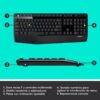 Teclado y Mouse Inalámbrico Logitech (MK345) Negro - Logitech