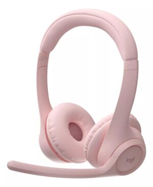 Auricular Inalámbricos Logitech Zone 300 Con Micrófono Rosa - Logitech