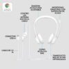 Auricular Logitech H390 USB con Microfono Blanco - Logitech