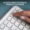Teclado Bluetooth Logitech Signature Slim K950, Bolt, Blanco