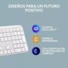 Teclado Bluetooth Logitech Signature Slim K950, Bolt, Blanco