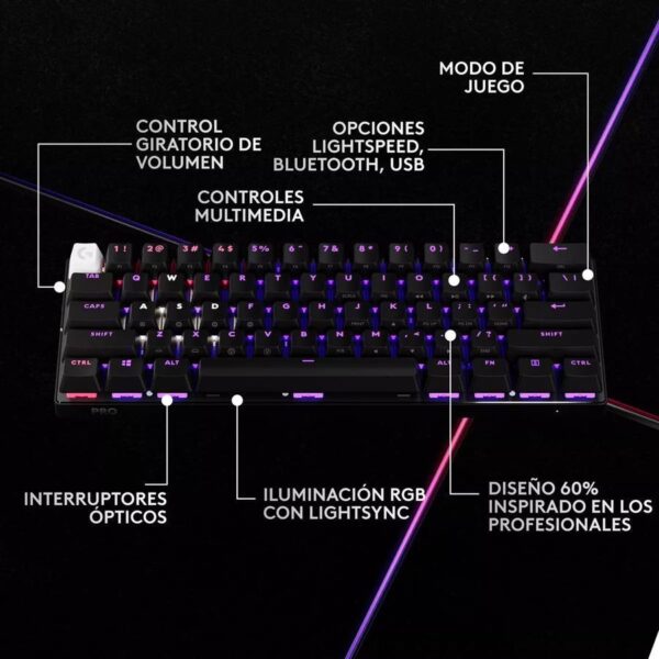 35049_960_2025-01-17_14_48_22 Teclado Gamer Logitech Pro X 60, Inalámbrico Lightspeed Negro