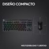 Teclado Gamer Logitech G Pro X Tkl, Lightspeed Bluetooth Rgb