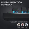 Teclado Gamer Logitech G Pro X Tkl, Lightspeed Bluetooth Rgb