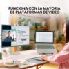35227_960_2025-01-28_16_05_10 Cámara Web Full Hd 1080P, Rightlight 2, Logitech Brio 100 Blanco