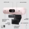 35231_960_2025-01-28_16_09_20 Webcam Full Hd 1080P, Rightlight 4, Logitech Brio 500 Rosado