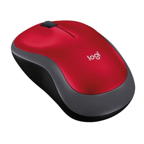 Mouse Logitech Wireless M185 Rojo - Logitech