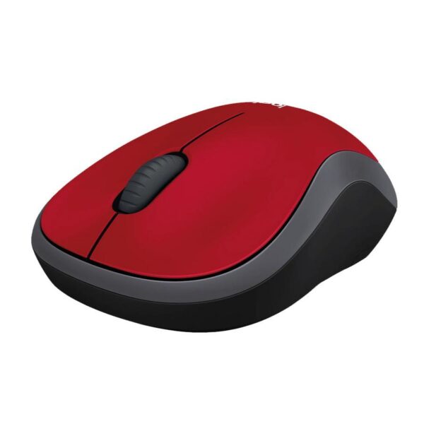 Mouse Logitech Wireless M185 Rojo - Logitech