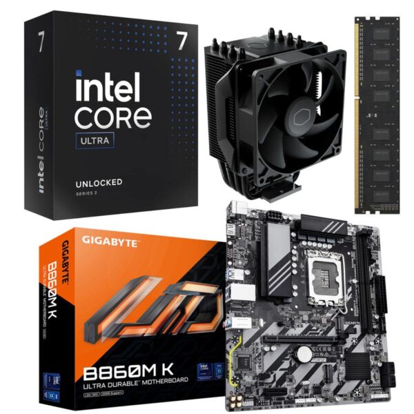 Combo Ecovision Intel ITL Core Ultra 7 265k + Mother + Cooler + 16GB - ECOVISION