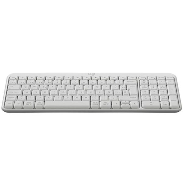 Teclado Logitech Bluetooth K250 Pebble White