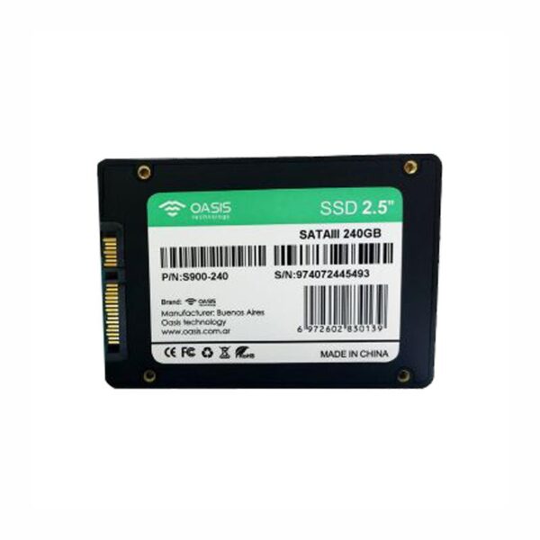Disco Solido Ssd 240 Gb Sata Oasis