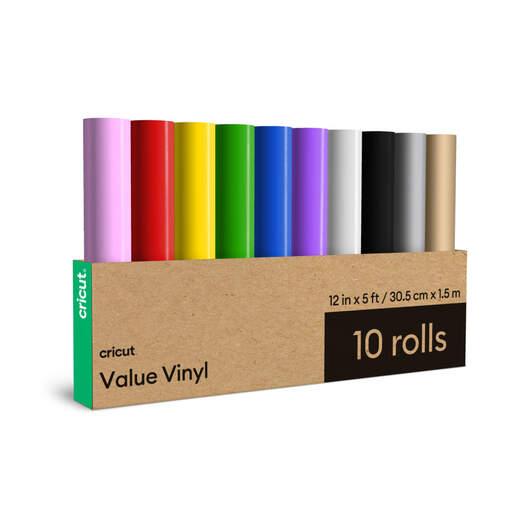 37501_960_2026-04-13_11_54_57 Rollos De Muestra De Vinilo De Valor De Papel Cricut De 12 Pulgadas X 5 Pies (10 Rollos Arcoíris)