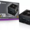 Fuente Cooler Master Mwe Gold 750w V3 80 Plus Gold Color Negro
