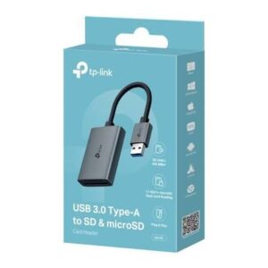 37840_960_2026-07-21_17_20_27 Lector de memoria Tp-link UA430 Usb-a Sd Y Micro Sd Gris oscuro