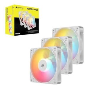 37887_960_2026-07-27_10_24_12 Fan Cooler Corsair Rs120-R 120Mm Argb Triple Pack Reverse White