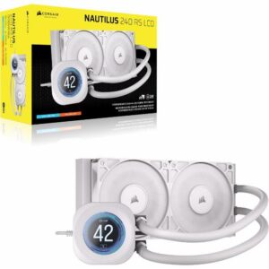 37900_960_2026-07-27_12_18_55 Water Cooler Corsair Nautilus 240 Rs Lcd Aio 240Mm White