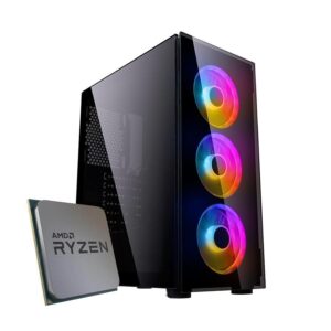 Pc Ecovision Gamer Ryzen 7 5700 + 16GB + 1TB + RTX 3060 12gb