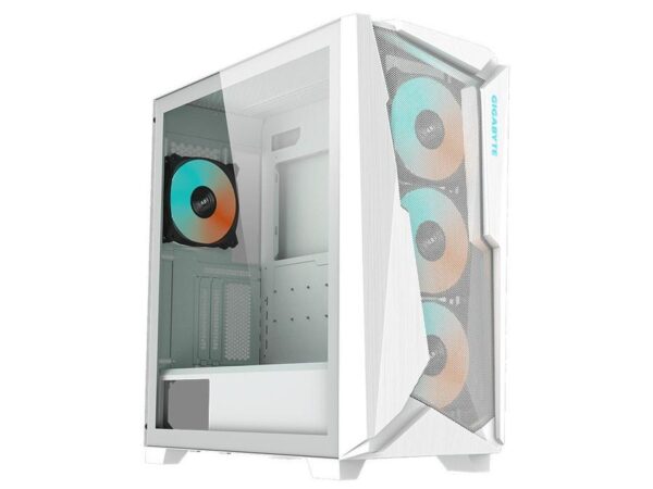 Gabinete C301 Glass White Gigabyte Outlet