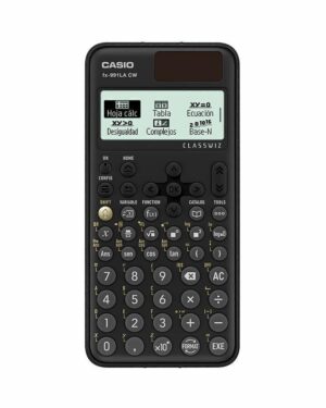 Calculadora Cientifica Casio (FX-991LACW) 550 Funciones Black - Outlet